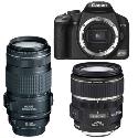 Canon EOS 450D with EF-S 17-85mm IS and 70-300mm IS Kit