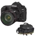 Canon EOS 5D Mark II plus EF 24-105mm f4.0L IS USM Lens with Free 10EG Deluxe Gadget Bag