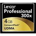 Lexar 4GB 300x Professional UDMA Compact Flash