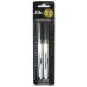 Delkin Archival Gold CD/DVD-R Safe Pens - 2 Pack - Black