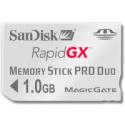 *EBAY* SanDisk 1GB Rapid GX Memory Stick Pro Duo Gaming *EBAY* SanDisk 1GB Rapid GX Memory Stick Pro Duo Gaming