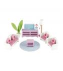 Rosebud House living room set