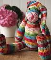 Stripy Crocheted Toy 