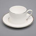 Fine china platinum band teacup