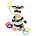 Tummy Time Zebra Teether Toy