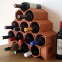 Key Stone 13-Bottle Wine Rack Set