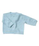 Boys textured stripe cardigan