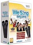 Wii Game - We Sing, Encore 2 mics 