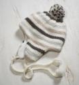 American Eagle Striped Trapper Hat