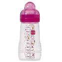 MAM 270ml ULTI Silk Bottle and Teat Pink