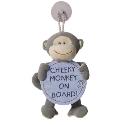 Cheeky Monkey Baby On Board Sign