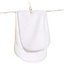 Essential White Burp Cloths - 4 Pack