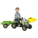 Rolly Kid Tractor and Trailer - Green