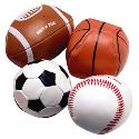 Soft Sport Balls - 12 Pack