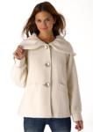 Hooded Short Swing Coat