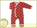 Red Spotted Kimono from Organics for Kids