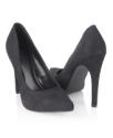 Suedette Heels - Black