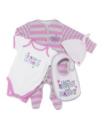 Pink Mummy and Daddy 4 Piece Set 