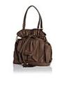 Warehouse Drawstring Shopper Brown