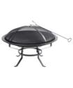 Round Fire Pit - Black