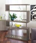 Contour shelving unit stone 