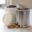 Porcelain Tin Can Storage Jar