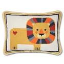 Lion Needlepoint Pillow