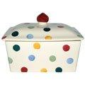 Polka Dot Butter Dish