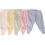 Footed Pants Green - 3-6mths - Organic