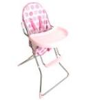 pink high chair