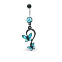 Butterfly Belly Button Ring