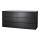 MALM 6-drawer dresser, black