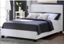 Tuscany Villa White Upholstered full-size Bed