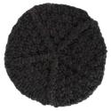 Black Knit Beret