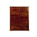 Boori 5 Drawer Chest English Oak