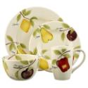 Fruit-Design Pattern Dinnerware Set