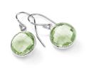 Green Quartz Drop Earrings