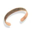 Mens Solid Copper Cuff Bracelet