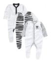 Newborn and older sleepsuits