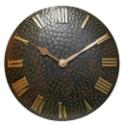 Textured Tin Wall Clock