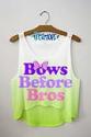 Bows Before Bros Crop Top