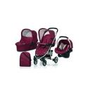 Hauck Malibu 11 All In One Travel System - Trio Plum