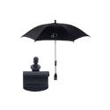 Quinny Parasol - Rocking Black Including Speedi Parasol Clip