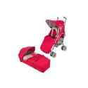 Maclaren Techno XLR Pushchair Including Soft Carrycot - Persian Red / Penguin