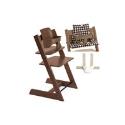 STOKKE&reg TRIPP TRAPP&reg Highchair Walnut inc Pack 76