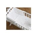 OBaby B Is For Bear 3 Piece Crib Set White