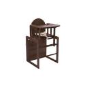 Baby Weavers Wooden Combination Highchair - Chocolate