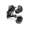 Britax B-Smart 3 Travel System - Black Thunder Including Pack 7