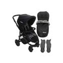 Kiddicare.com Imax Adapt Pushchair- Black with Graffiti