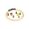 Big Jigs My First Wooden Train Set (20 Pieces)